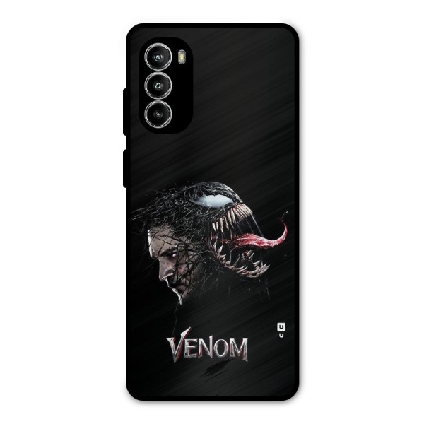 Venom Rage Metal Back Case for Moto G52