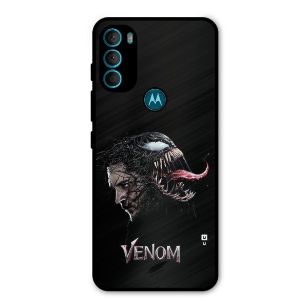 Venom Rage Metal Back Case for Moto G71 5G