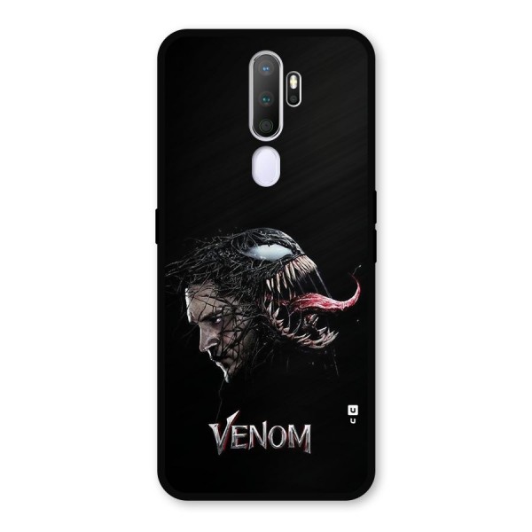 Venom Rage Metal Back Case for Oppo A5 (2020)