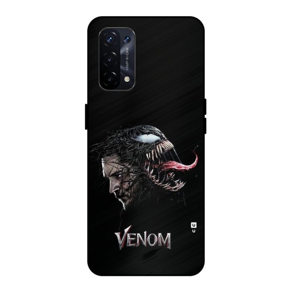 Venom Rage Metal Back Case for Oppo A74 5G