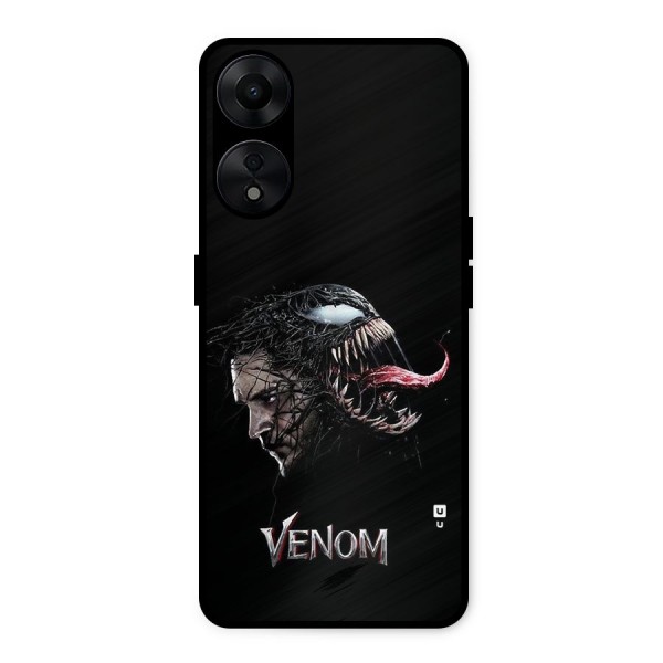 Venom Rage Metal Back Case for Oppo A78 5G