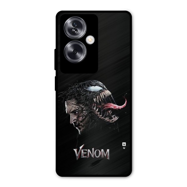 Venom Rage Metal Back Case for Oppo A79 5G