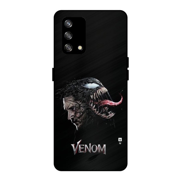 Venom Rage Metal Back Case for Oppo F19