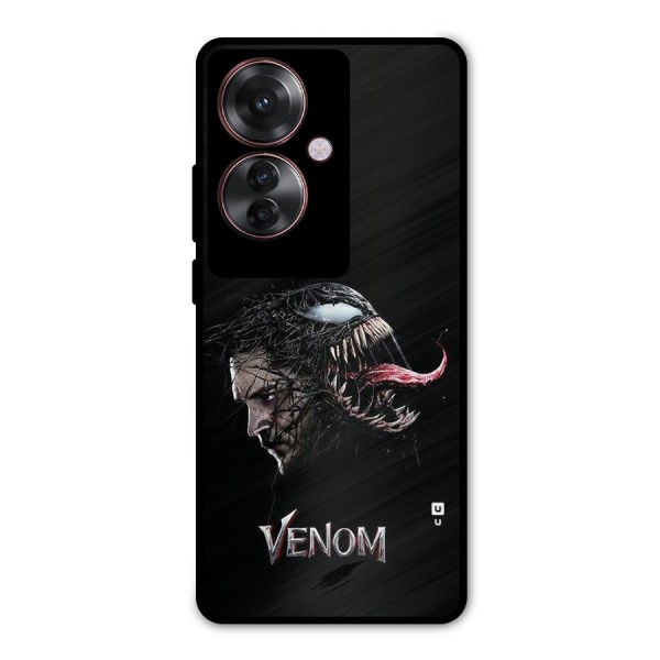 Venom Rage Metal Back Case for Oppo F25 Pro