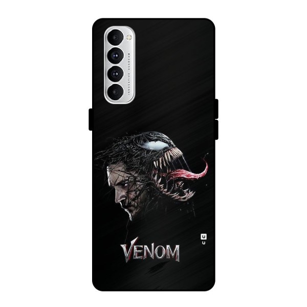 Venom Rage Metal Back Case for Oppo Reno4 Pro