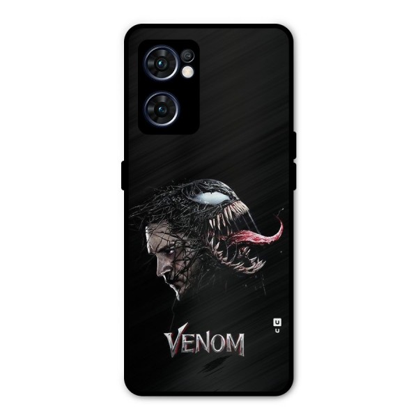 Venom Rage Metal Back Case for Oppo Reno7 5G