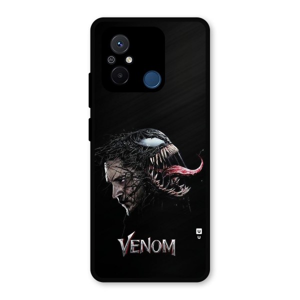 Venom Rage Metal Back Case for Poco C55