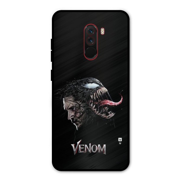 Venom Rage Metal Back Case for Poco F1