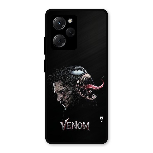 Venom Rage Metal Back Case for Poco X5 Pro