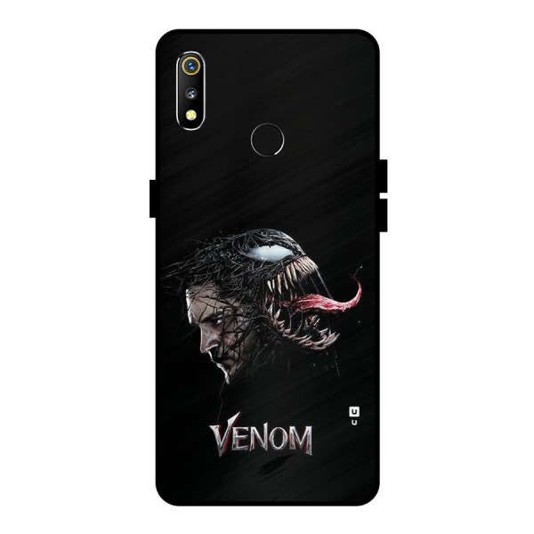 Venom Rage Metal Back Case for Realme 3