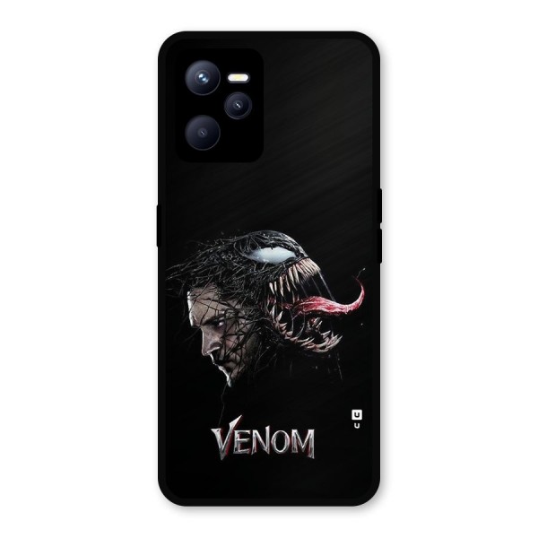 Venom Rage Metal Back Case for Realme C35