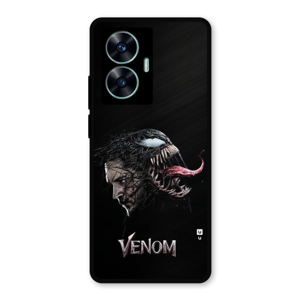 Venom Rage Metal Back Case for Realme C55