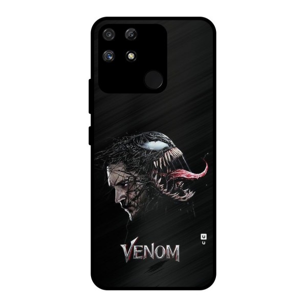 Venom Rage Metal Back Case for Realme Narzo 50A