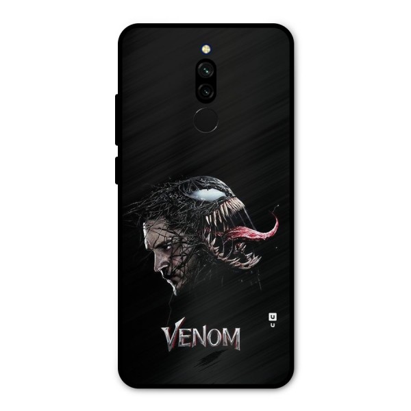 Venom Rage Metal Back Case for Redmi 8