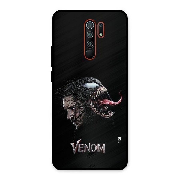 Venom Rage Metal Back Case for Redmi 9 Prime