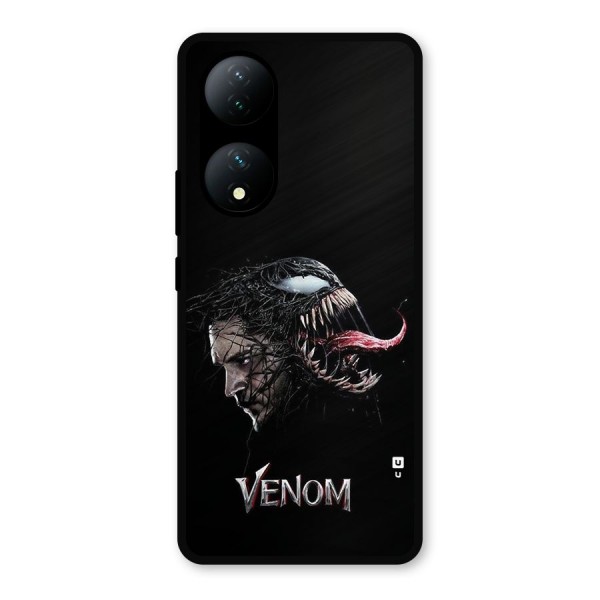 Venom Rage Metal Back Case for Vivo T2