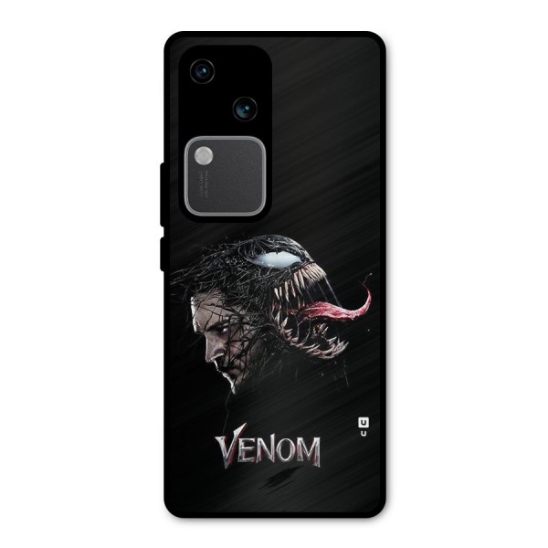 Venom Rage Metal Back Case for Vivo V30