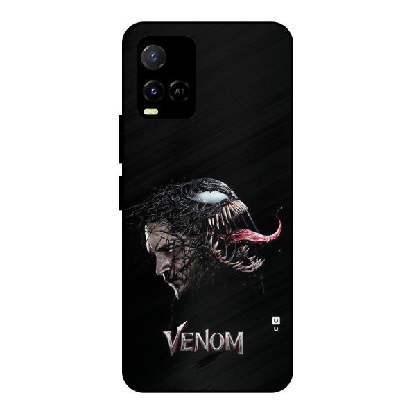 Venom Rage Metal Back Case for Vivo Y21