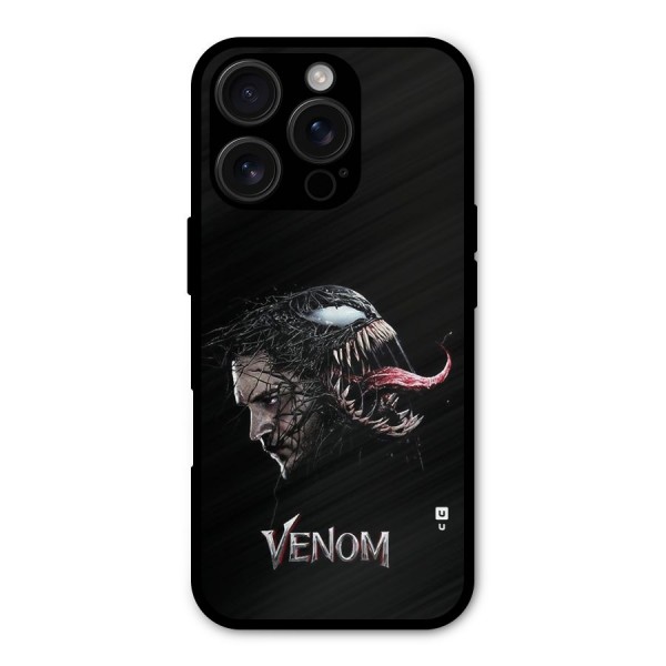 Venom Rage Metal Back Case for iPhone 16 Pro