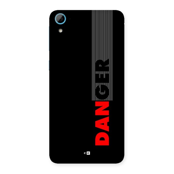 Vertical Danger Back Case for Desire 826