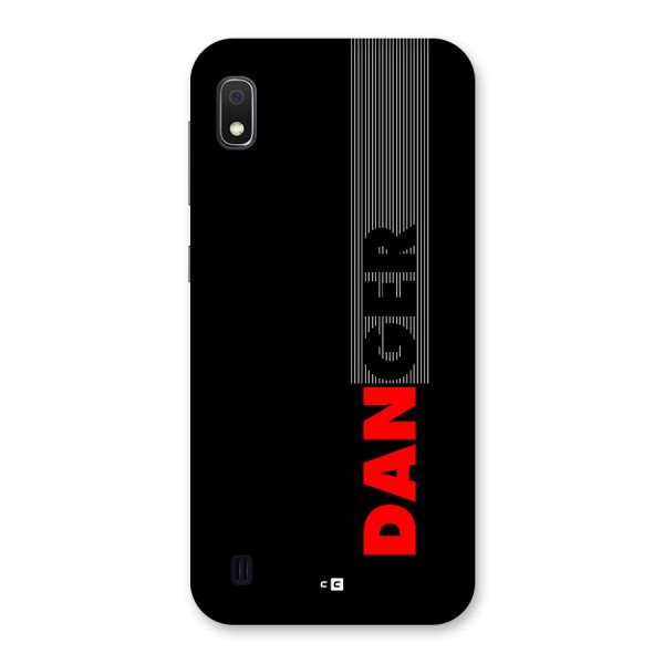 Vertical Danger Back Case for Galaxy A10