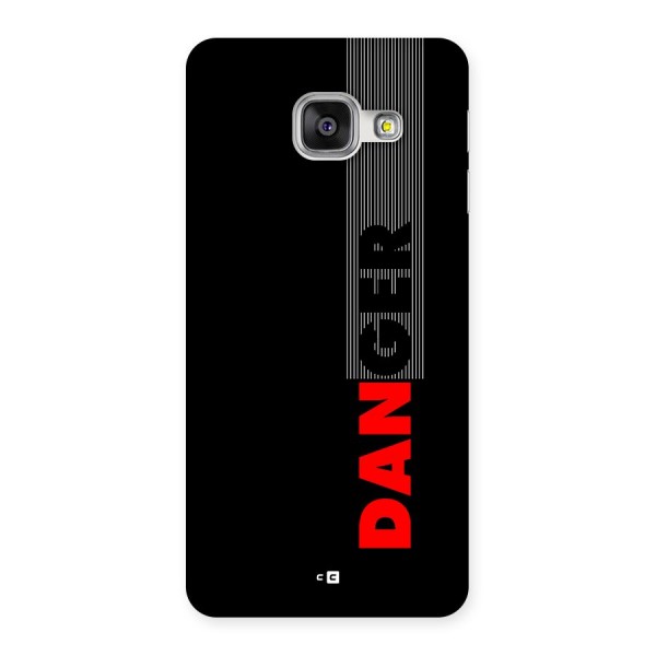 Vertical Danger Back Case for Galaxy A3 (2016)