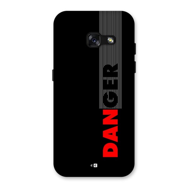 Vertical Danger Back Case for Galaxy A3 (2017)