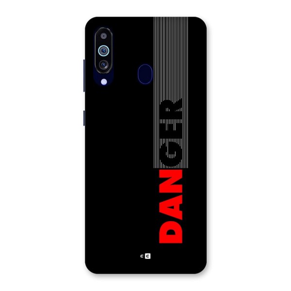 Vertical Danger Back Case for Galaxy A60