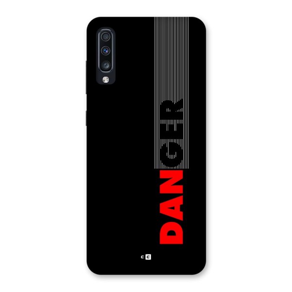 Vertical Danger Back Case for Galaxy A70s