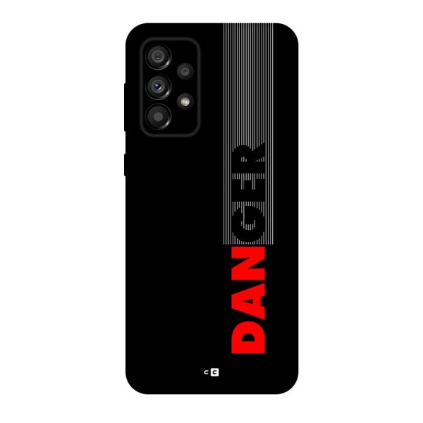 Vertical Danger Back Case for Galaxy A73 5G