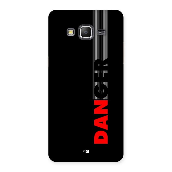 Vertical Danger Back Case for Galaxy Grand Prime