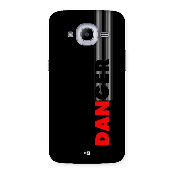 Vertical Danger Back Case for Galaxy J2 Pro