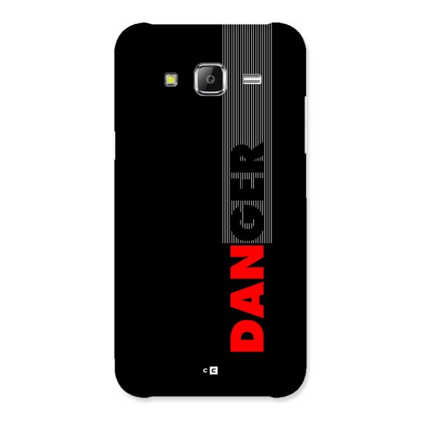 Vertical Danger Back Case for Galaxy J5