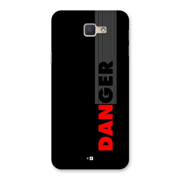 Vertical Danger Back Case for Galaxy J5 Prime