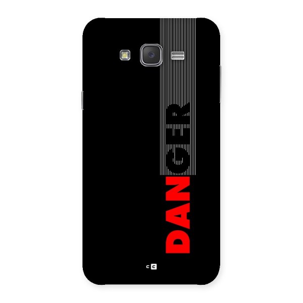 Vertical Danger Back Case for Galaxy J7