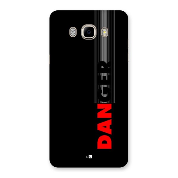 Vertical Danger Back Case for Galaxy J7 2016