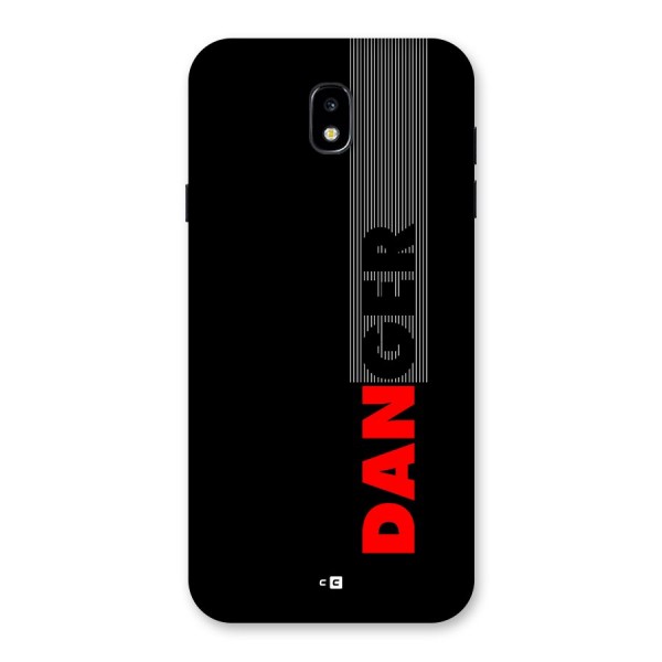 Vertical Danger Back Case for Galaxy J7 Pro