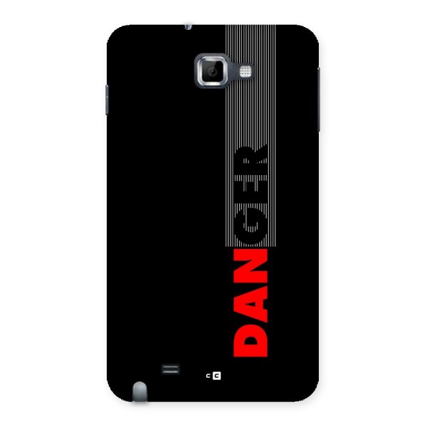 Vertical Danger Back Case for Galaxy Note