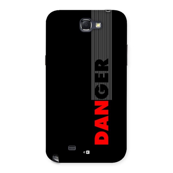 Vertical Danger Back Case for Galaxy Note 2