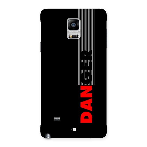 Vertical Danger Back Case for Galaxy Note 4