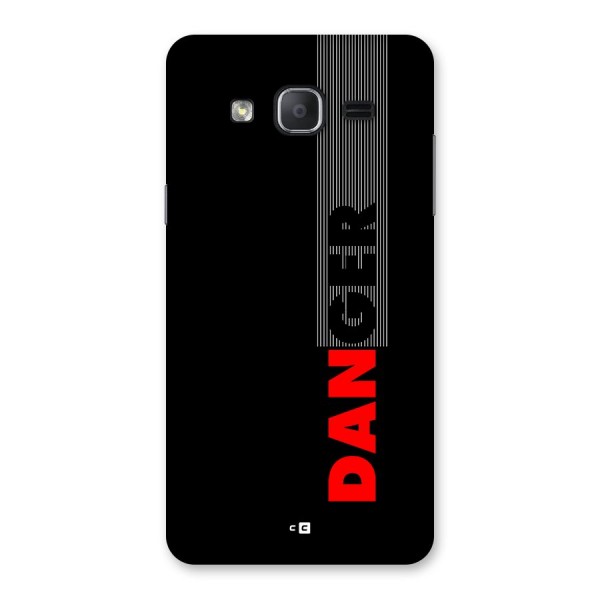 Vertical Danger Back Case for Galaxy On7 2015