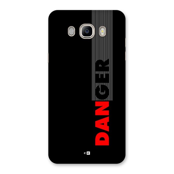 Vertical Danger Back Case for Galaxy On8