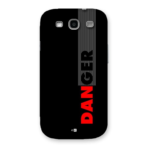 Vertical Danger Back Case for Galaxy S3