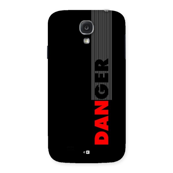 Vertical Danger Back Case for Galaxy S4