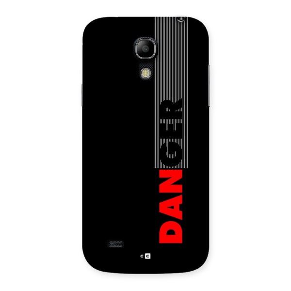 Vertical Danger Back Case for Galaxy S4 Mini