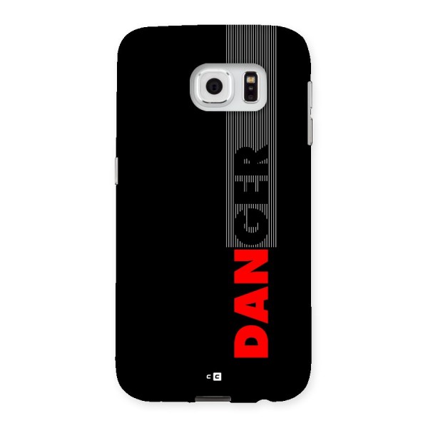 Vertical Danger Back Case for Galaxy S6