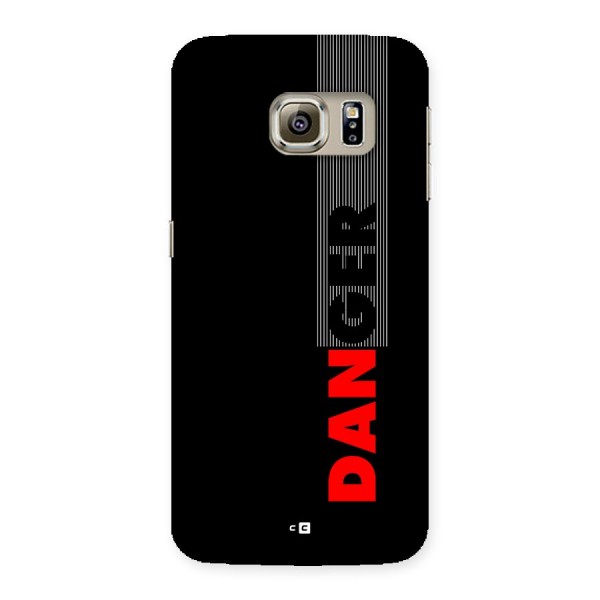 Vertical Danger Back Case for Galaxy S6 Edge Plus