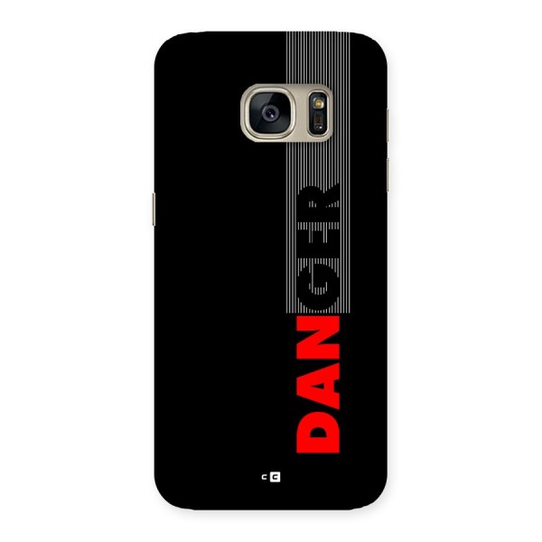 Vertical Danger Back Case for Galaxy S7