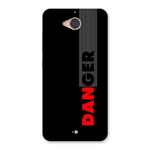 Vertical Danger Back Case for Gionee S6 Pro