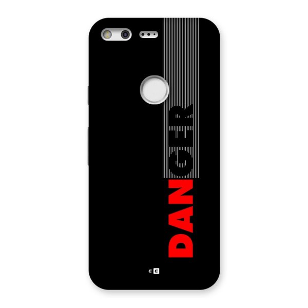 Vertical Danger Back Case for Google Pixel XL